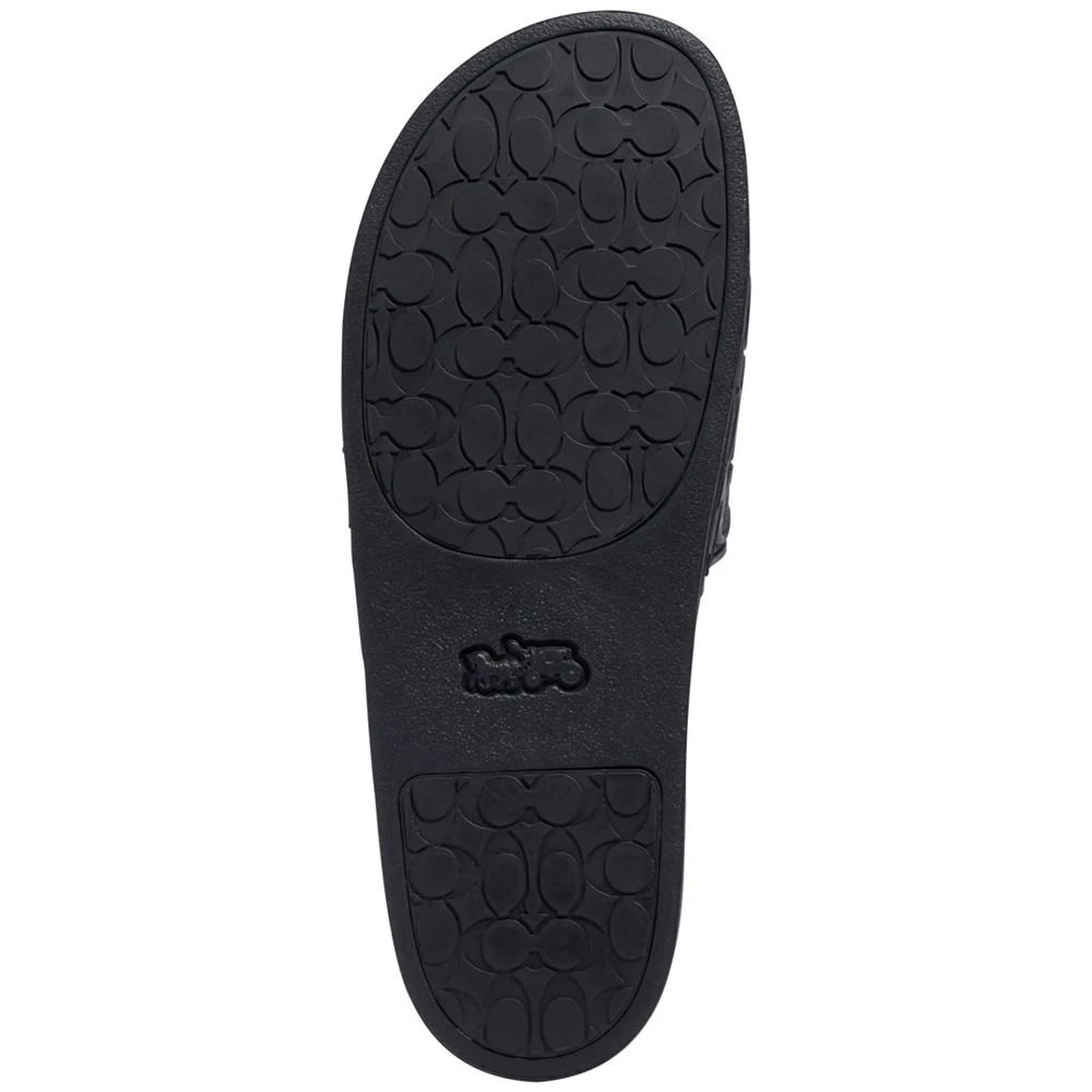 商品Coach|Men's Signature Pool Slide Sandals,价格¥424,第4张图片详细描述