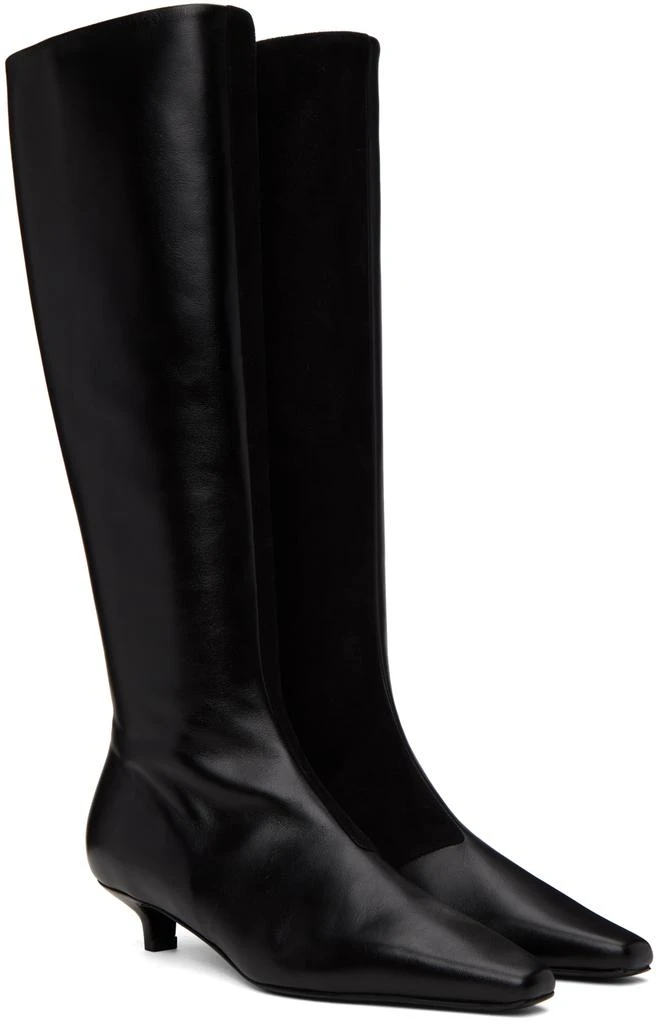 商品Totême|Black 'The Slim' Boots,价格¥7267,第4张图片详细描述