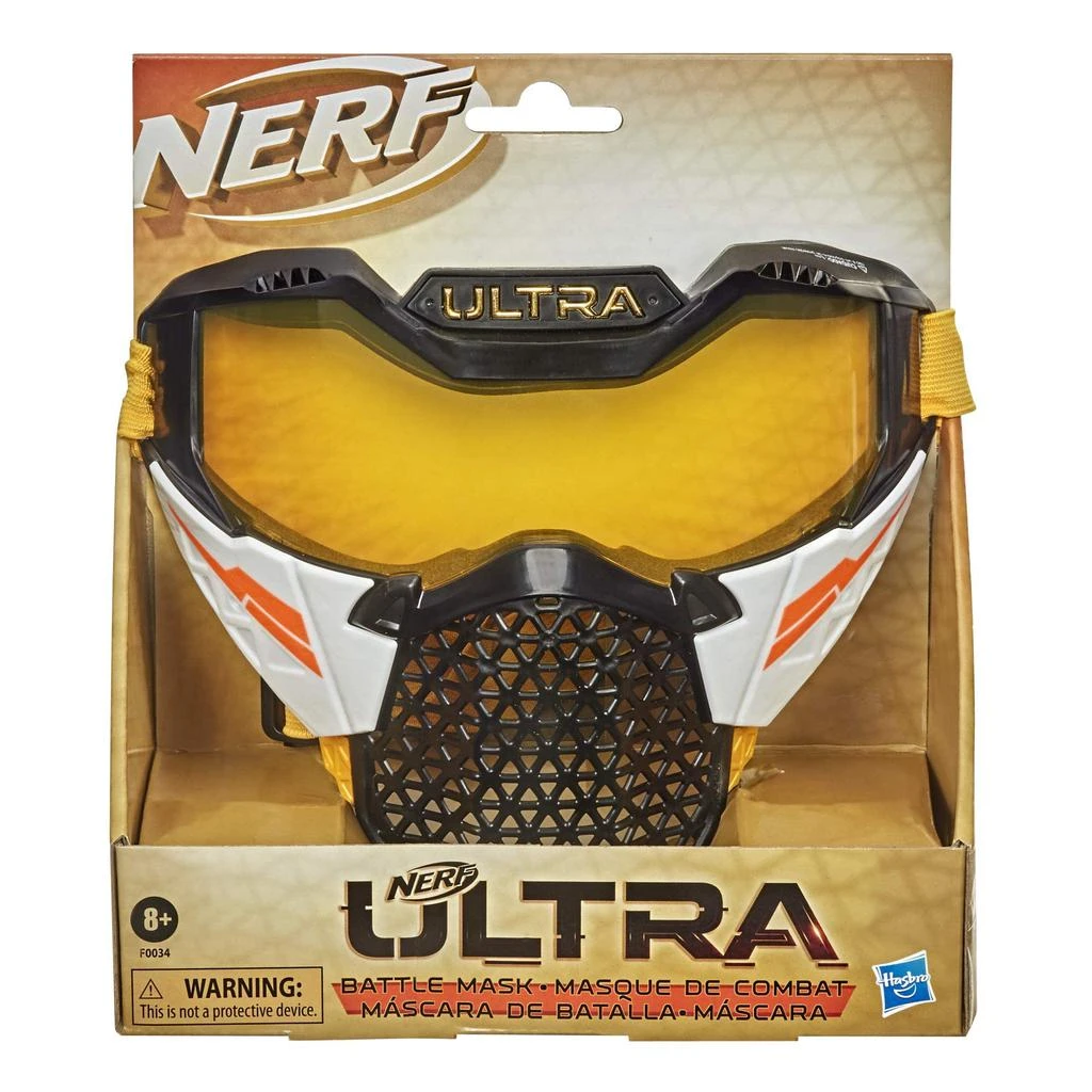 NERF Ultra Battle Mask -- Adjustable Head Strap, Breathable Design -- Wearable Face Shield Ultra Battlers 商品