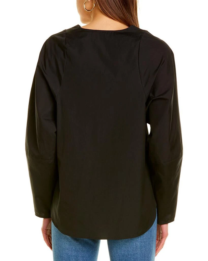 商品Vince|Shaped V-Neck Popover Top,价格¥426,第2张图片详细描述