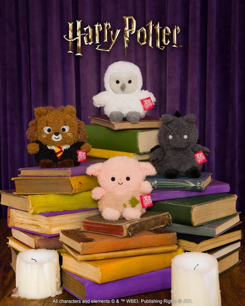 商品BumBumz|BumBumz 4.5-inch Warner Brothers, Harry Potter Bumz Plush 4-Pack - Collectible Stuffed Toys - from The Makers of Original Squishmallows - Ages 3+,价格¥166,第2张图片详细描述