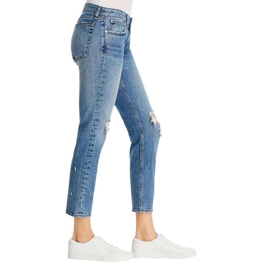 商品Rag & Bone|Dre Womens Low Rise Slim Boyfriend Jeans,价格¥744,第3张图片详细描述