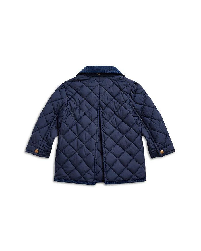 商品Ralph Lauren|Girls' Quilted Barn Jacket - Baby,价格¥306,第5张图片详细描述