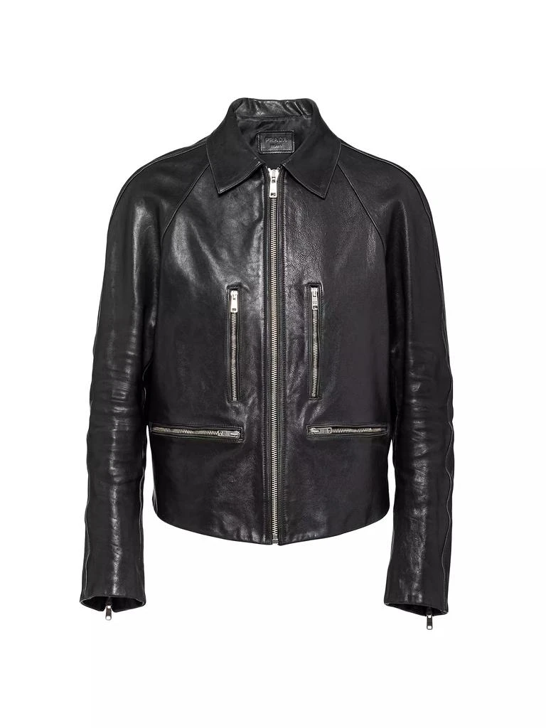 商品Prada|Leather Jacket,价格¥60686,第1张图片