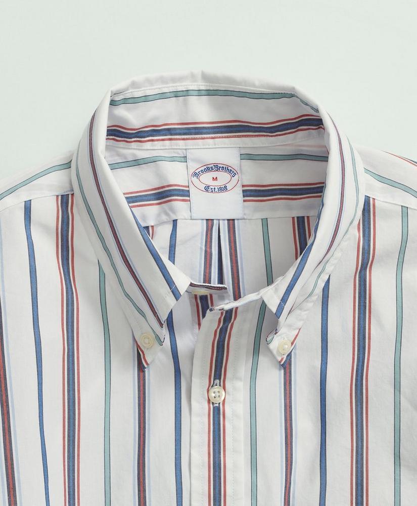 商品Brooks Brothers|Friday Shirt, Poplin Striped,价格¥375,第2张图片详细描述