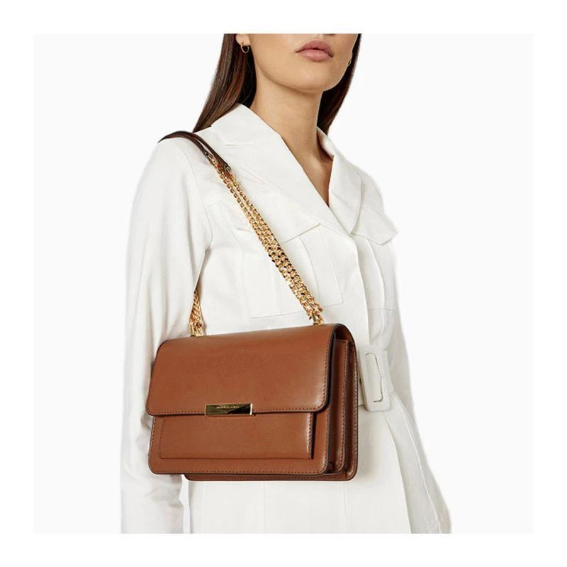 商品Michael Kors|MICHAEL KORS 女士棕色链条单肩包 30S9GJ4L9L-LUGGAGE,价格¥3154,第11张图片详细描述