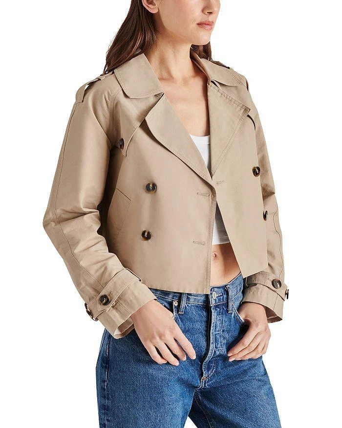 商品Steve Madden|Sirus Cropped Double Breasted Jacket,价格¥815,第4张图片详细描述