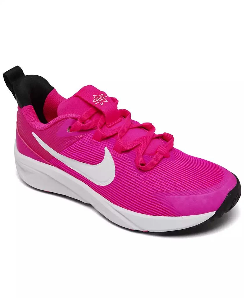 商品NIKE|Little Girls Star Runner 4 Casual Sneakers from Finish Line,价格¥383,第1张图片