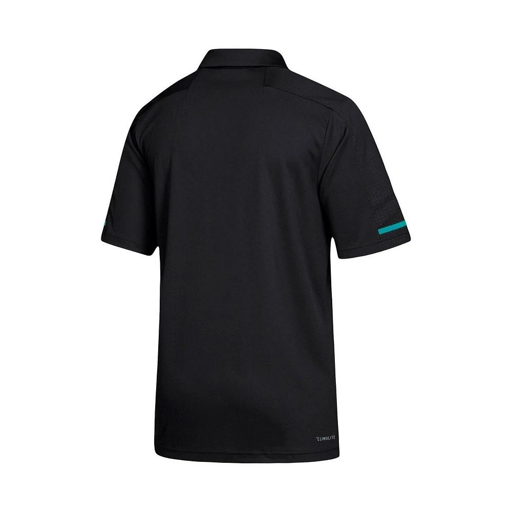 商品Adidas|Men's Gray San Jose Sharks Game Day climalite Polo Shirt,价格¥598,第2张图片详细描述