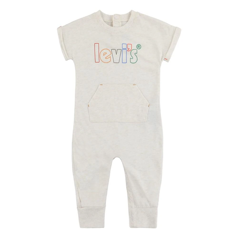 商品Levi's|Baby Boys or Baby Girls Short Sleeves Coverall,价格¥132,第1张图片