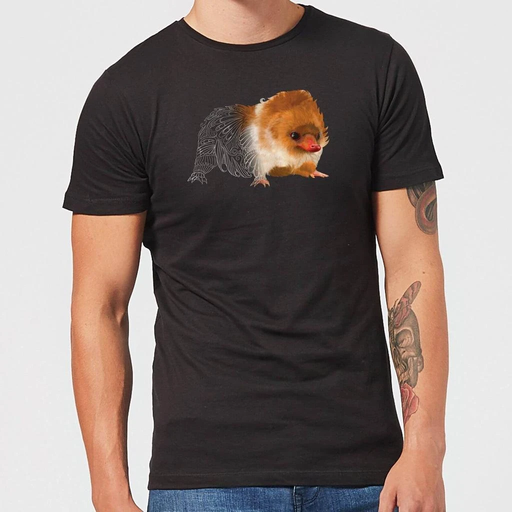 商品Original Hero|Fantastic Beasts Tribal Baby Niffler Men's T-Shirt - Black,价格¥175,第1张图片详细描述