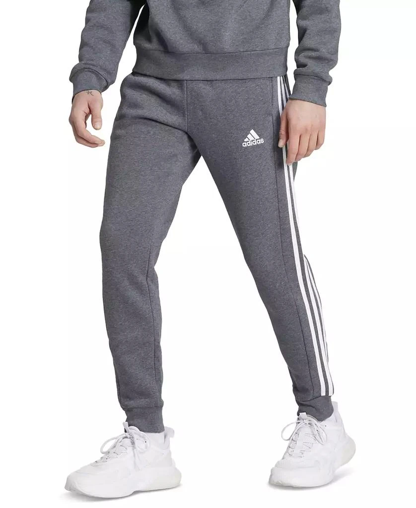 商品Adidas|Men's Essentials 3-Stripes Regular-Fit Fleece Joggers,价格¥111,第1张图片