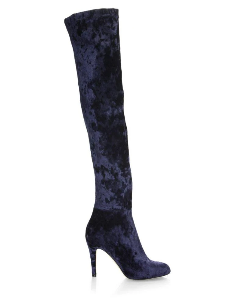 商品Jimmy Choo|Toni 90 Velvet Over-The-Knee Boots,价格¥5084,第4张图片详细描述