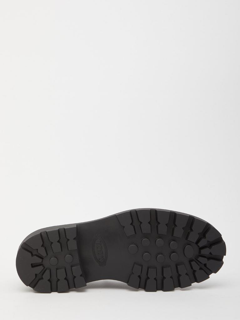 Black leather loafers商品第5张图片规格展示