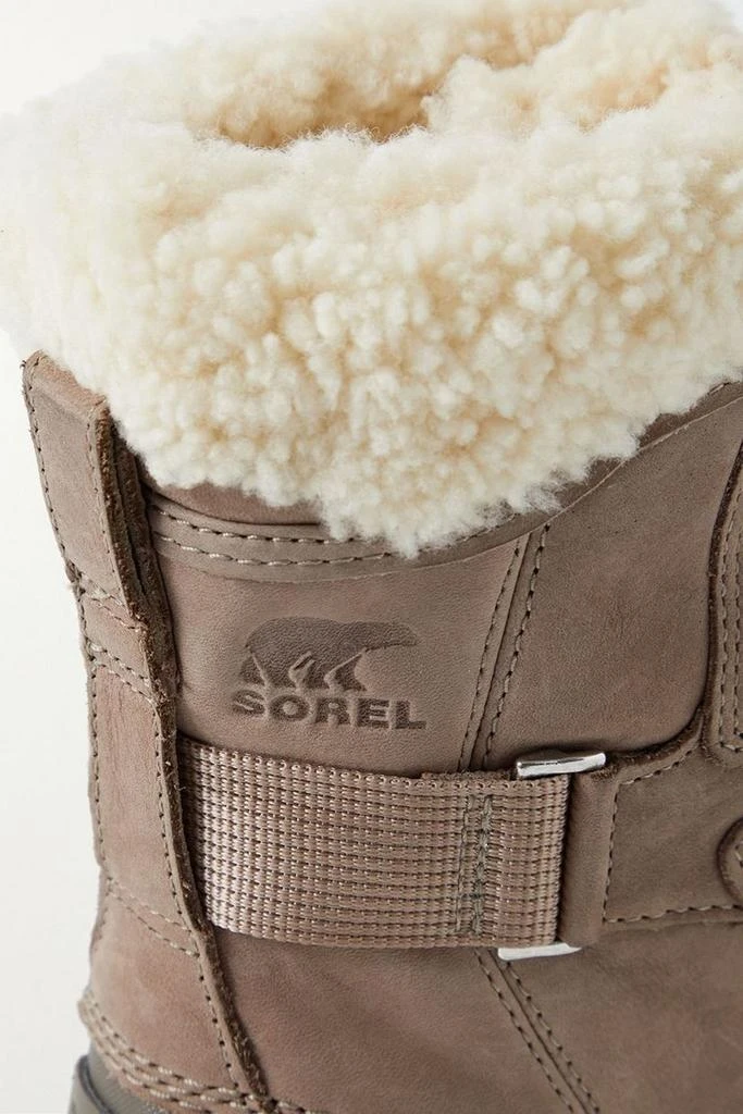 商品SOREL|Tivoli™ II Parc shearling-trimmed leather ankle boots,价格¥714,第4张图片详细描述