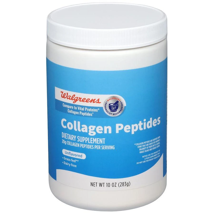 商品Walgreens|Collagen Peptides Unflavored,价格¥168,第1张图片