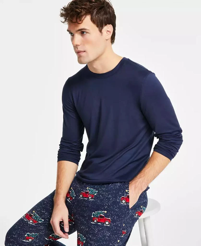 商品Perry Ellis|Men's Deluxe Touch Knit Crewneck Shirt,价格¥146,第2张图片详细描述