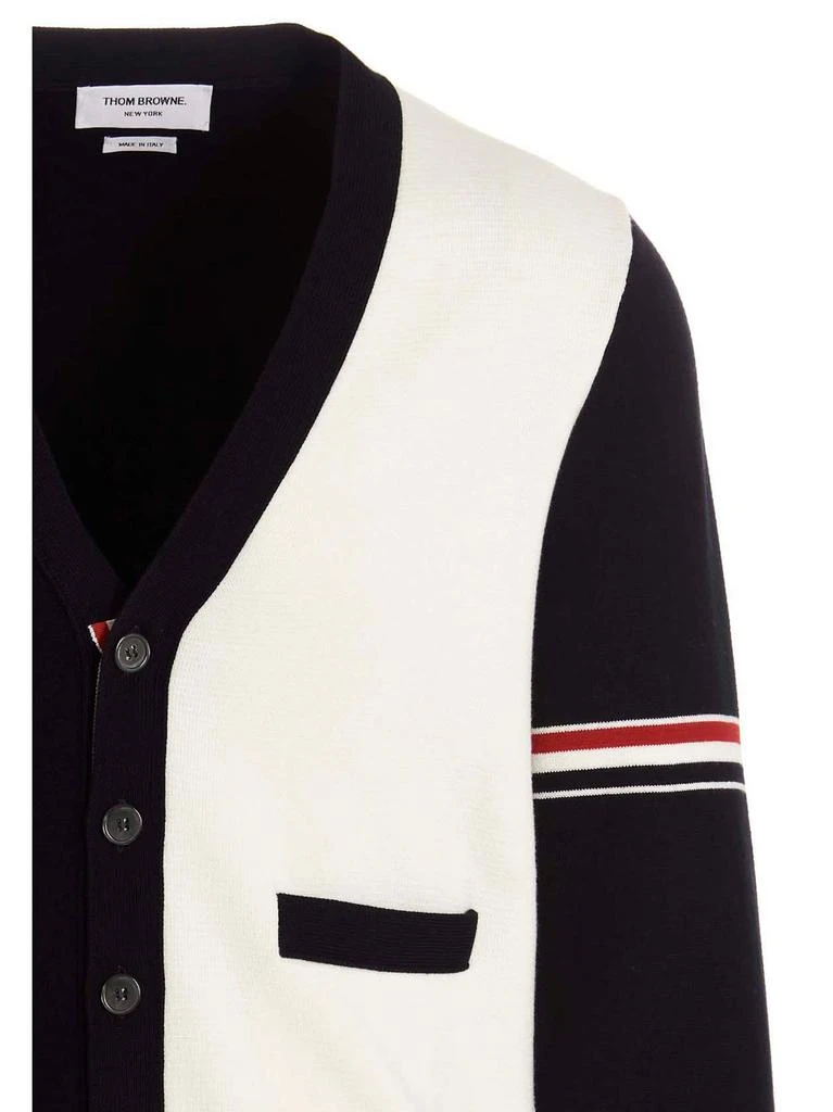 商品Thom Browne|Thom Browne Color-Block Buttoned Cardigan,价格¥7417,第4张图片详细描述