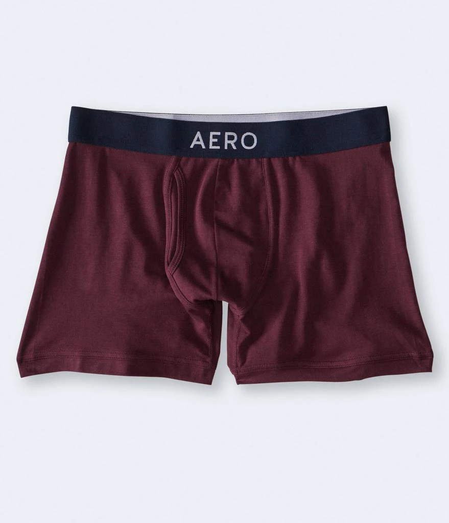 商品Aeropostale|Aeropostale Men's Solid Logo Knit Boxer Briefs,价格¥32,第4张图片详细描述