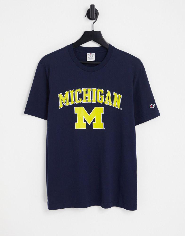 Champion Michigan collegiate t-shirt in grey商品第1张图片规格展示