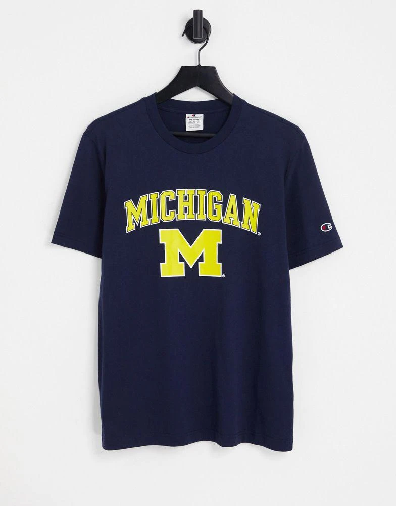 商品CHAMPION|Champion Michigan collegiate t-shirt in grey,价格¥277,第1张图片