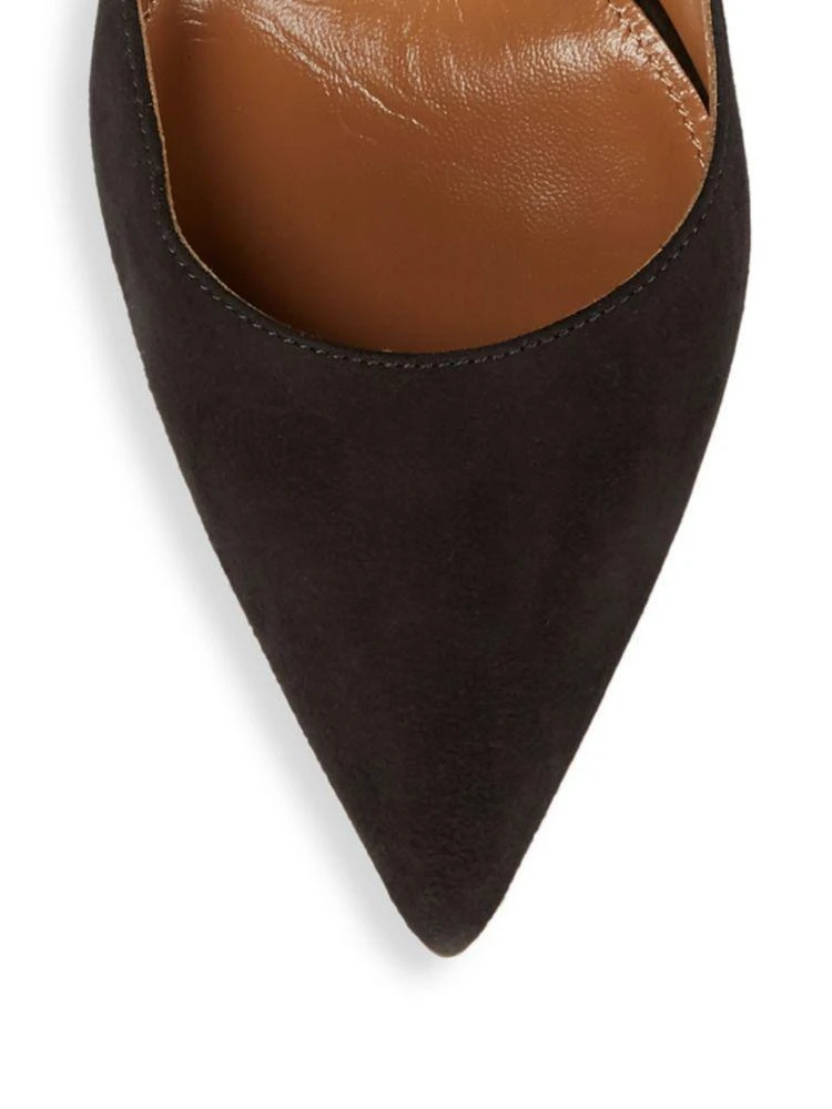 商品Aquazzura|Point Toe Suede Pumps,价格¥1577,第3张图片详细描述