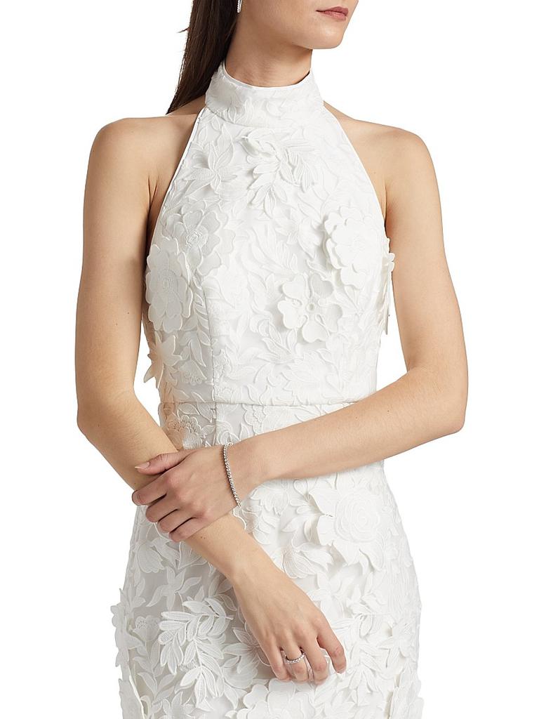 chinese dress ladies Dorothy – Milla Nova 3D Floral Mini Wedding Dress | Chicago & Milwaukee main image 1