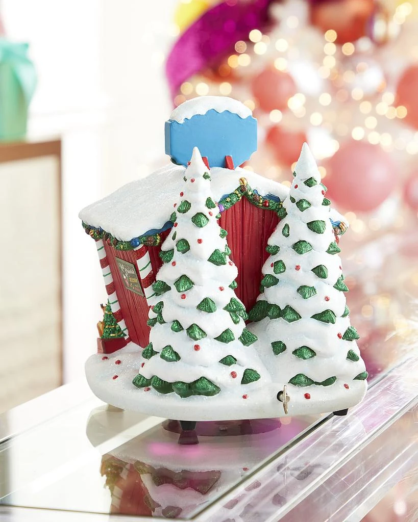 商品Christopher Radko|Santas Cocoa Stand Snowglobe,价格¥1621,第2张图片详细描述