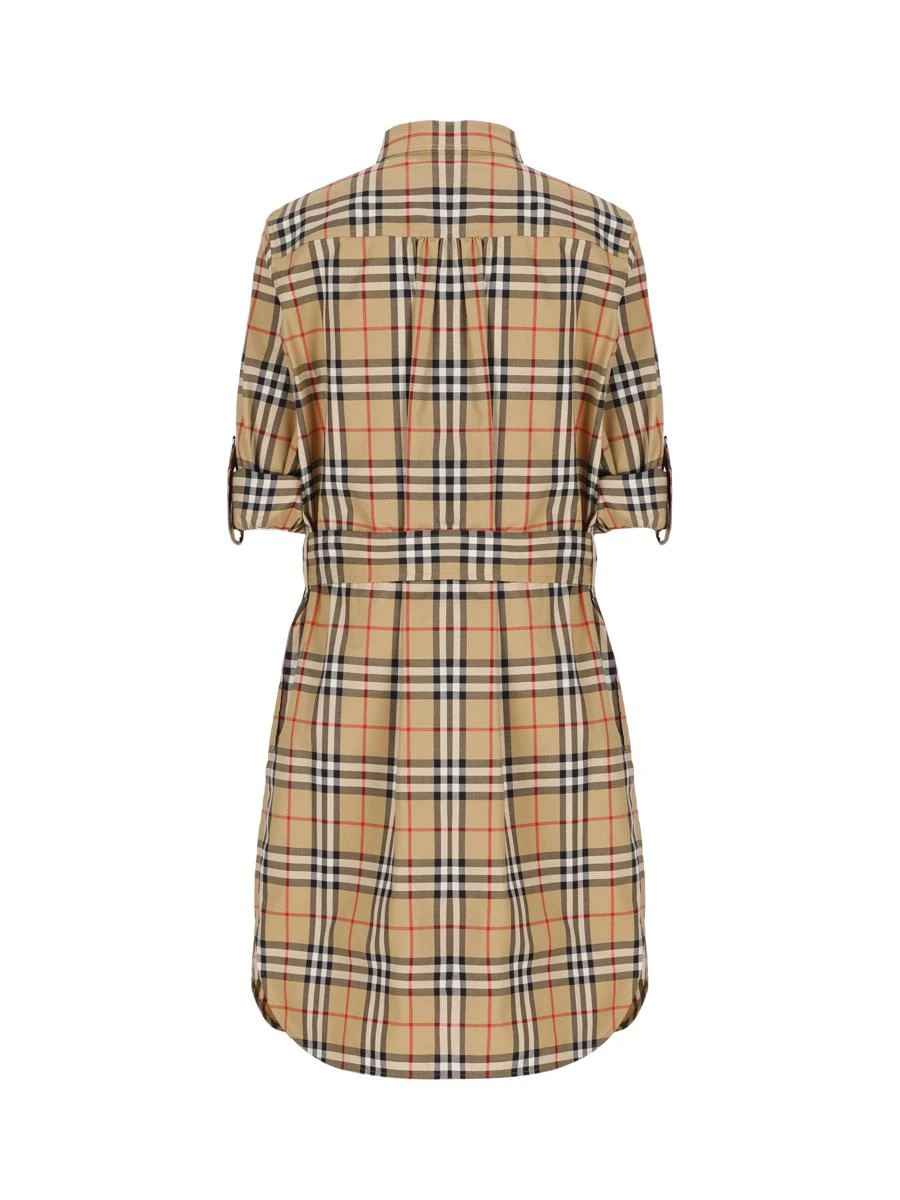 商品Burberry|Burberry 女士连衣裙 8024585A7028AI23 浅棕色,价格¥5007,第3张图片详细描述