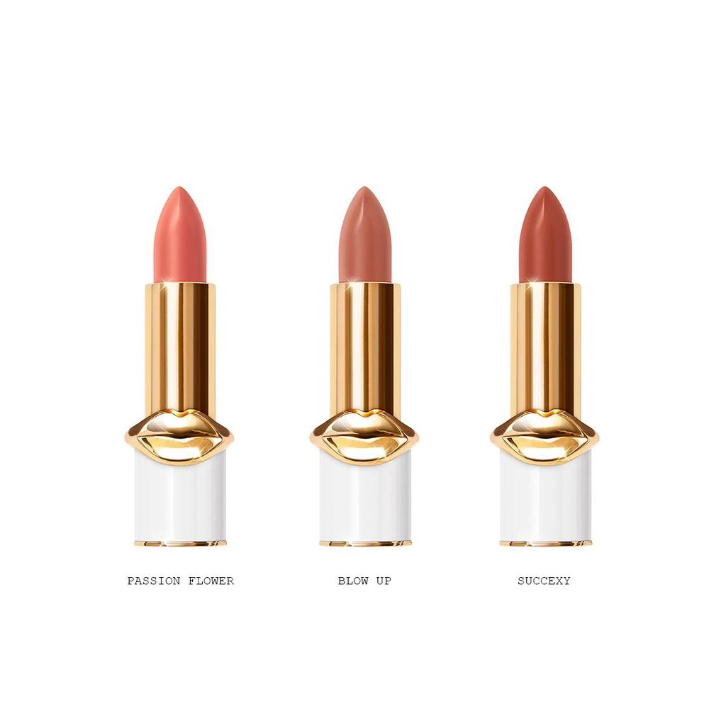商品Pat McGrath|Pat McGrath 限量白管润唇膏套装,价格¥435,第1张图片