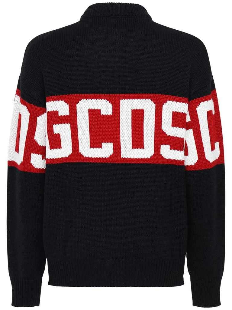 商品GCDS|Logo Wool Blend Knit Sweater,价格¥3764,第4张图片详细描述