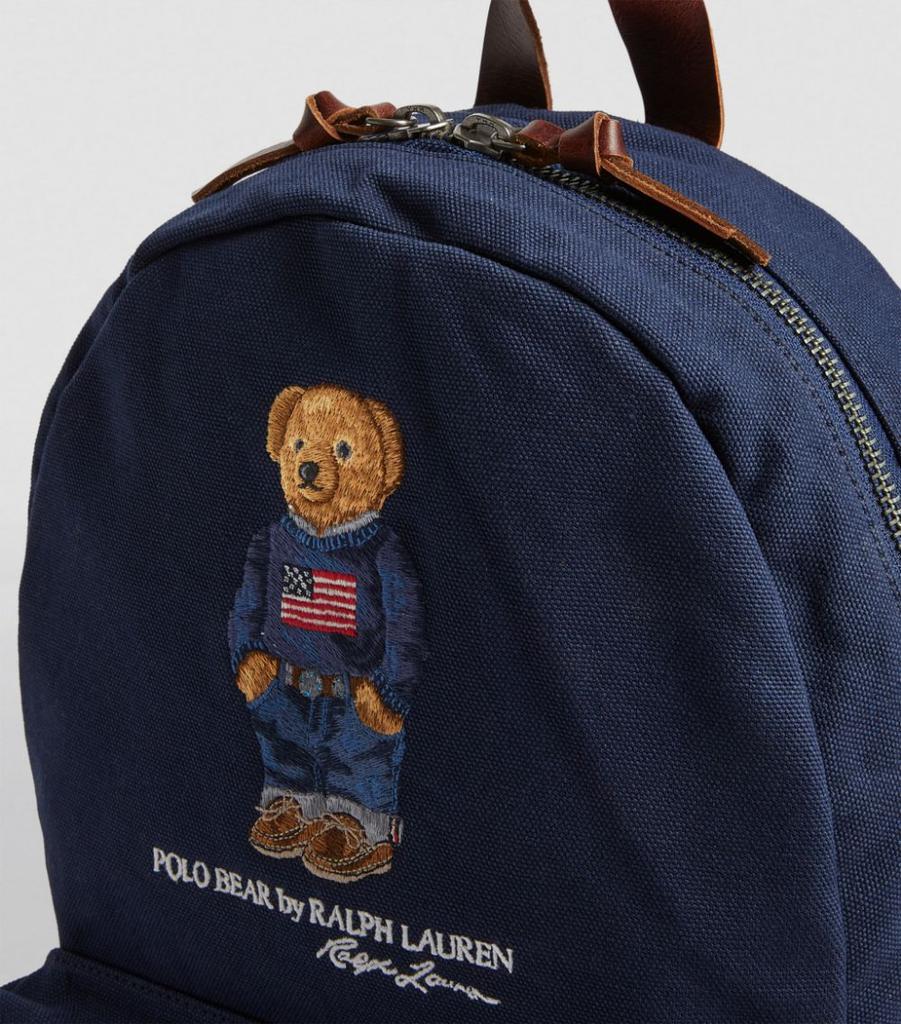 Large Canvas Polo Bear Backpack商品第8张图片规格展示