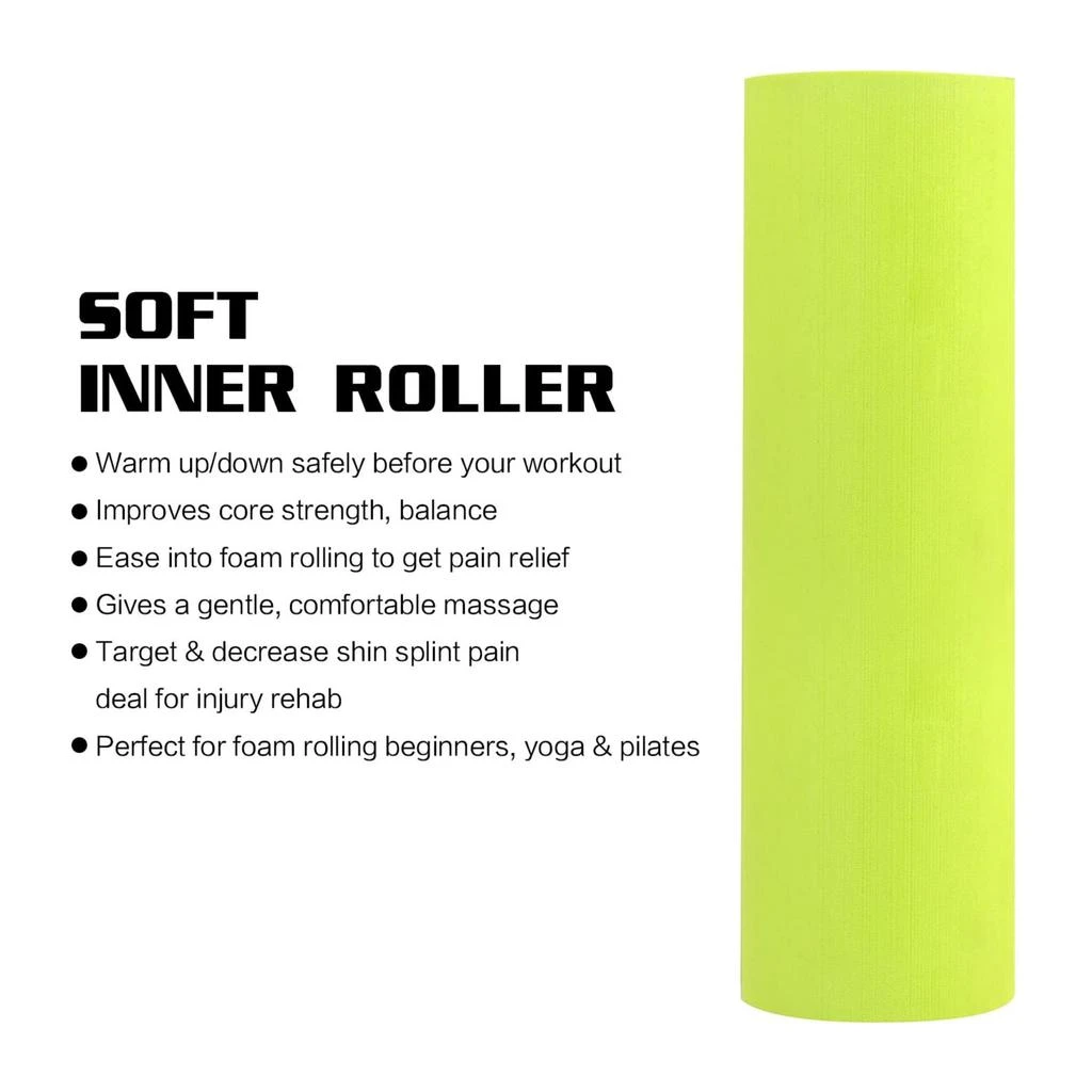 商品Jupiter Gear|2-In-1 Foam Roller for Deep Tissue Massage and Muscle Relaxation with Carry Bag,价格¥256,第2张图片详细描述