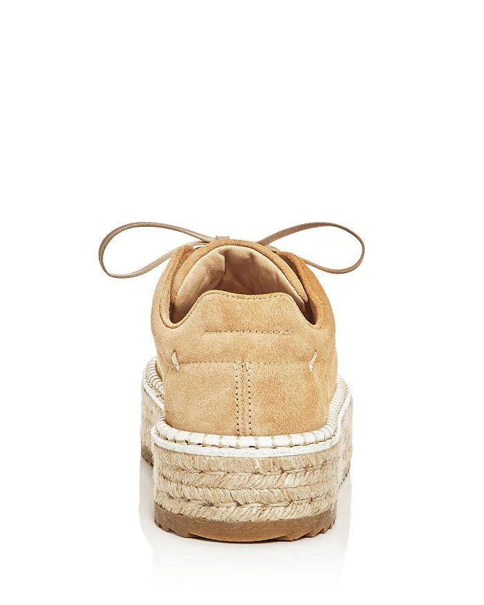 商品Rag & Bone|Women's Kent Suede Platform Espadrille Sneakers,价格¥1963,第4张图片详细描述