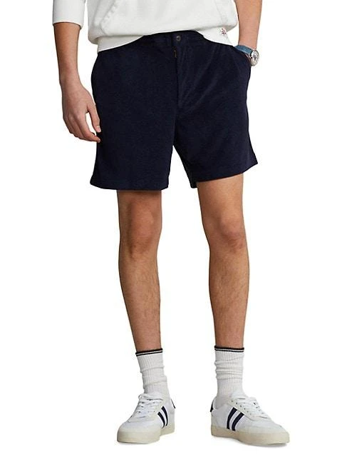 商品Ralph Lauren|Luxe Terry Prep Shorts,价格¥206,第3张图片详细描述
