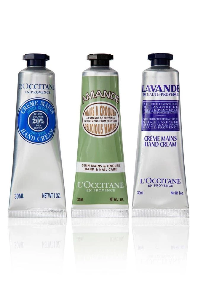 商品L'Occitane|Travel Size Shea Hand Cream Favorites Set USD $37 Value,价格¥248,第2张图片详细描述