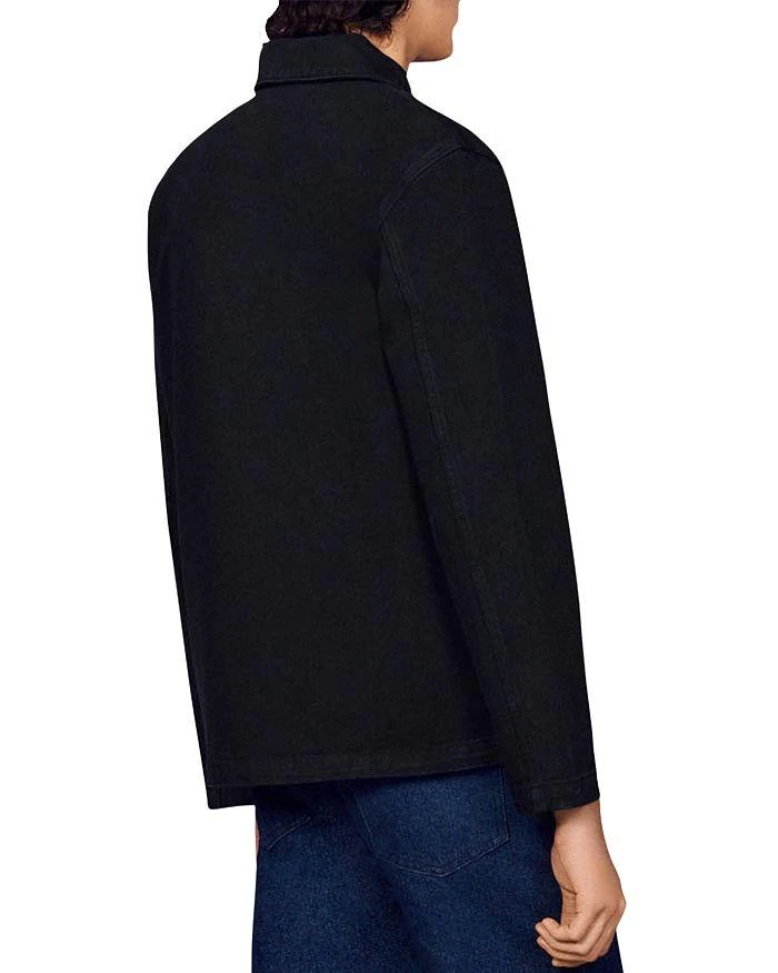 商品Sandro|Worker Denim Overshirt,价格¥1373,第2张图片详细描述