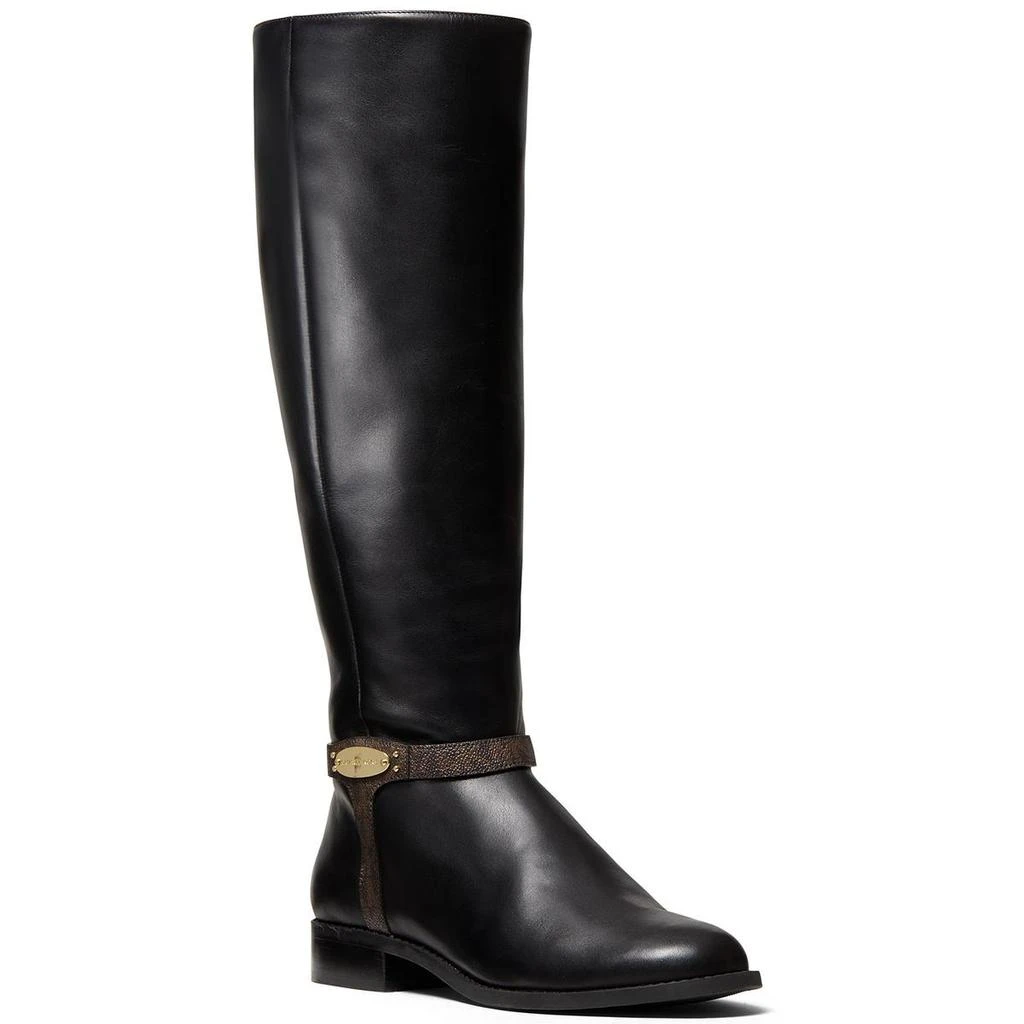 商品Michael Kors|MICHAEL Michael Kors Womens Finley Leather Tall Knee-High Boots,价格¥334,第1张图片