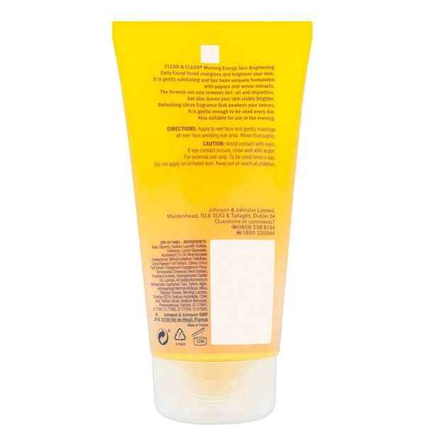 商品Clean & Clear|Clean & Clear Morning Energy Brightening Scrub 150ml,价格¥50,第3张图片详细描述