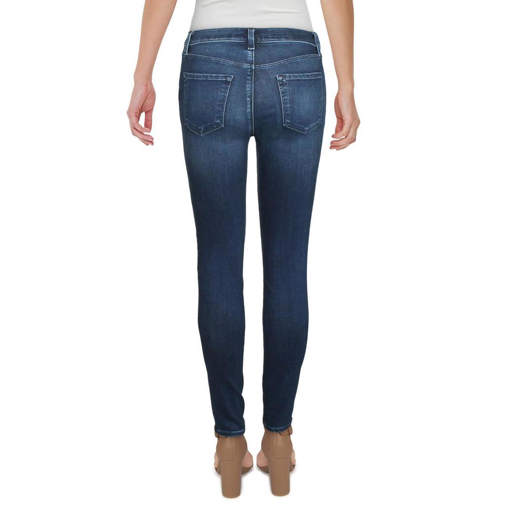J Brand Womens Maria Denim Medium Wash Skinny Jeans商品第5张图片规格展示