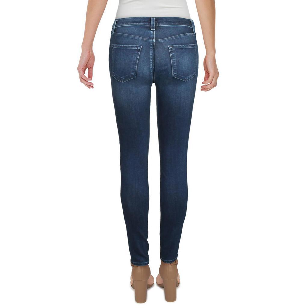 商品J Brand|J Brand Womens Maria Denim Medium Wash Skinny Jeans,价格¥169-¥199,第7张图片详细描述