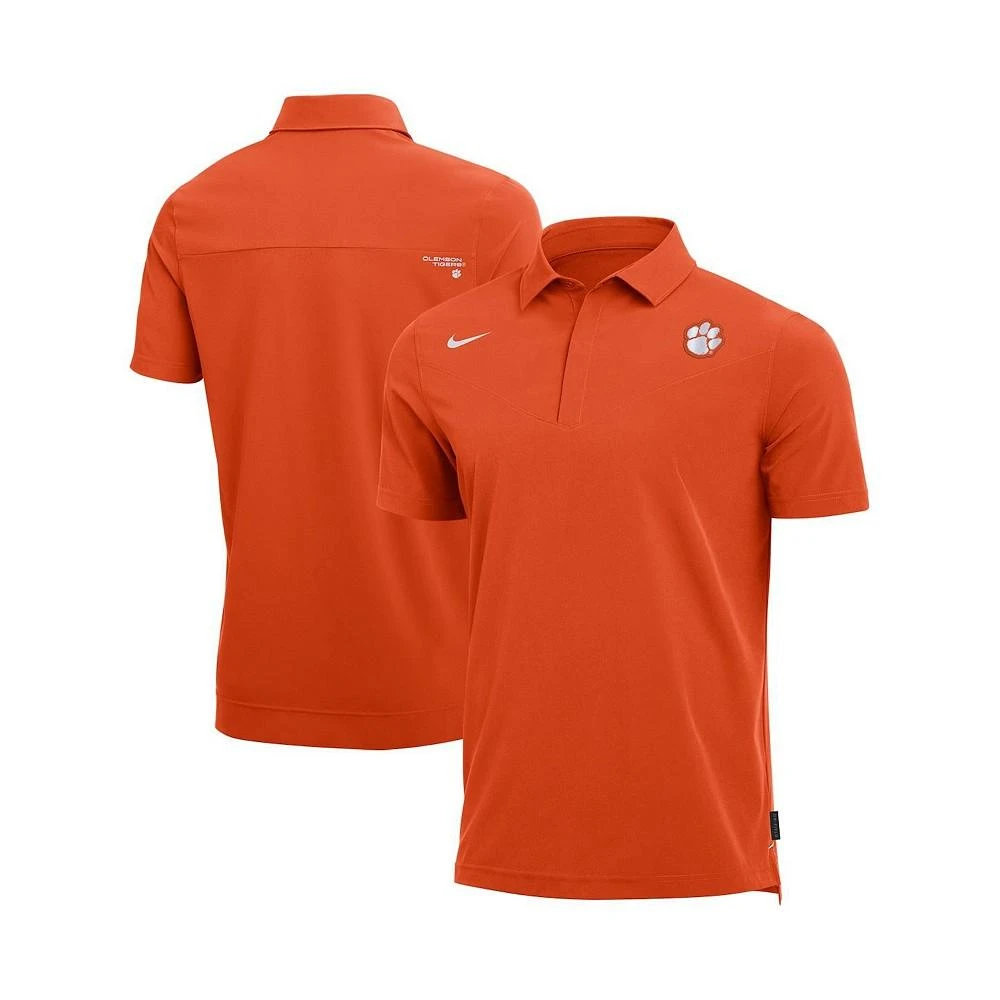 商品NIKE|Men's Orange Clemson Tigers 2021 Coaches Performance Polo Shirt,价格¥489,第1张图片