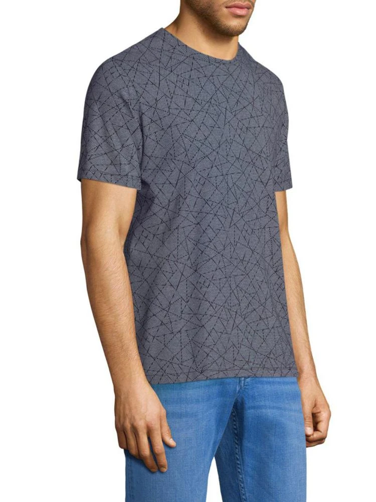 商品Theory|Abstract-Print Cotton Tee,价格¥637,第3张图片详细描述