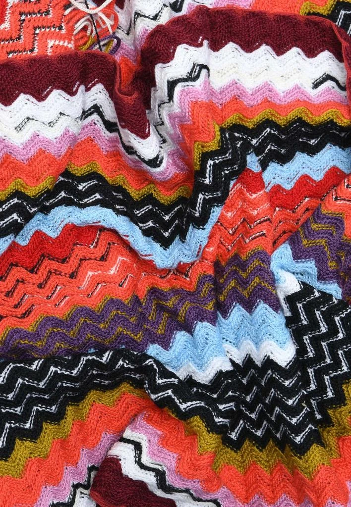 商品Missoni|Chevron Fringed Wool Scarf,价格¥2097,第2张图片详细描述