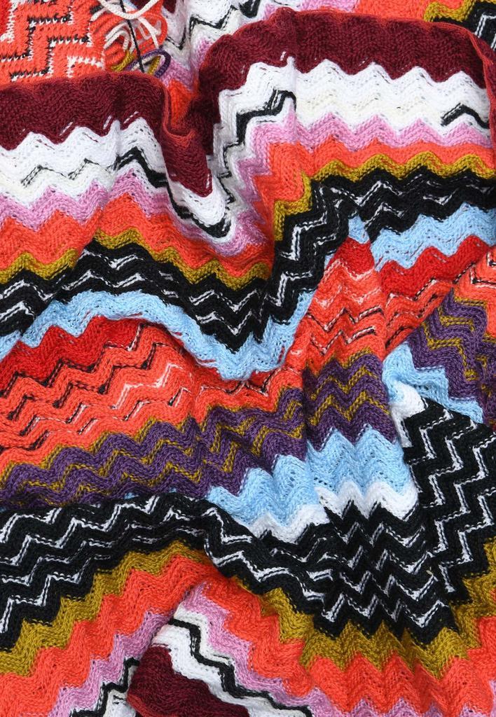 商品Missoni|Chevron Fringed Wool Scarf,价格¥1820,第4张图片详细描述