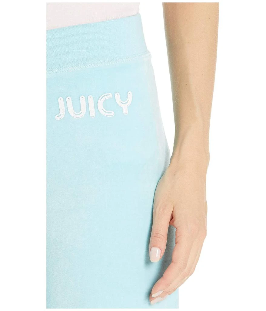 商品Juicy Couture|Juicy Poolside Velour Logo Track Marvista Pants,价格¥261,第4张图片详细描述