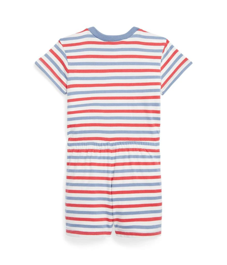 商品Ralph Lauren|Striped Cotton Jersey Romper (Infant),价格¥138,第2张图片详细描述