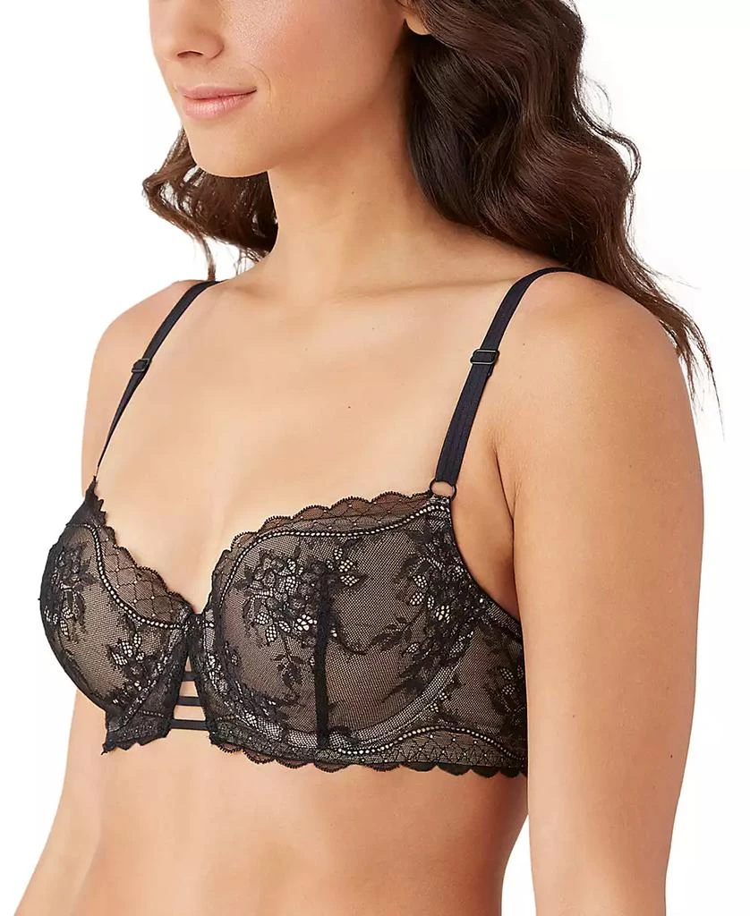 商品Wacoal|b.tempt’d by Wacoal Women's No Strings Attached Contour Balconette Bra,价格¥166,第4张图片详细描述