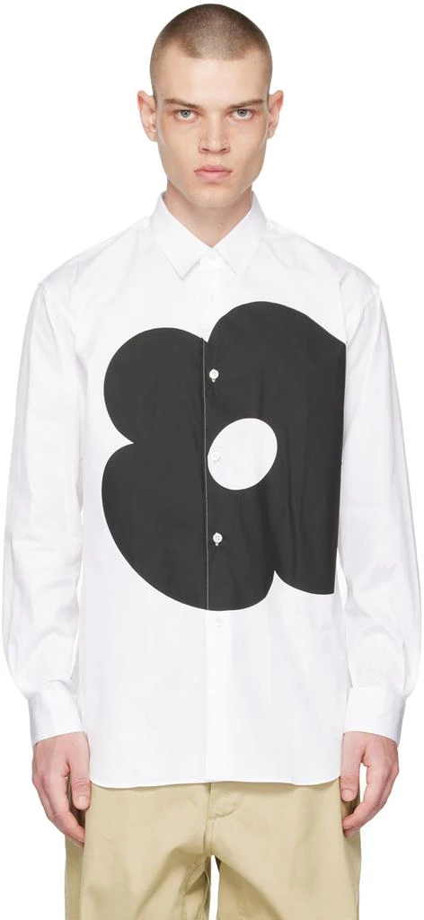 商品Comme des Garcons|白色 Flower 衬衫,价格¥3779,第1张图片