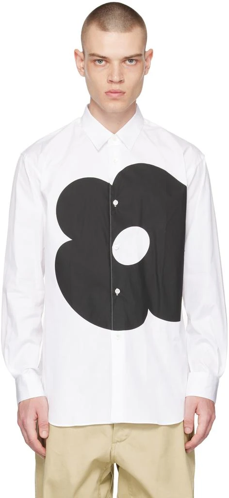 商品Comme des Garcons|白色 Flower 衬衫,价格¥3862,第1张图片